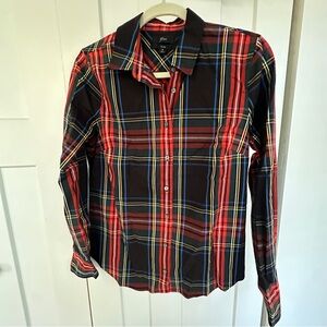 J. Crew Women’s Plaid Shirt (slim)